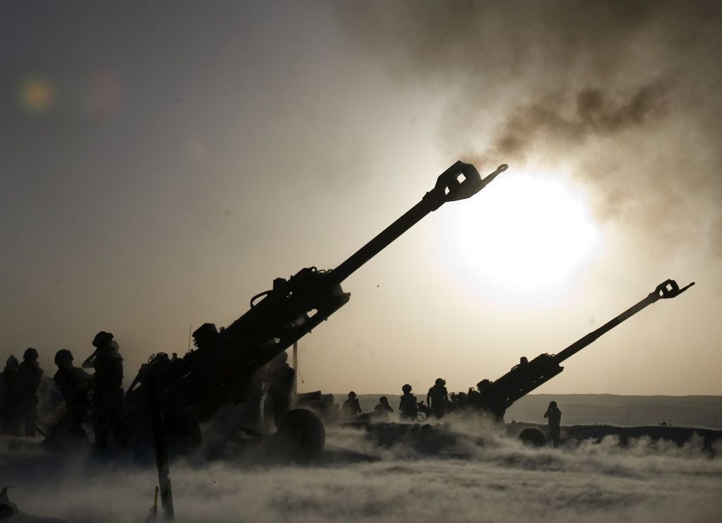 M777 155mm Towed Howitzer Artillery Military
