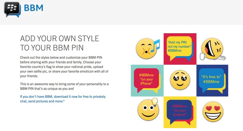 Invite People To Bbm By Creating Your Own Custom Pin Card
