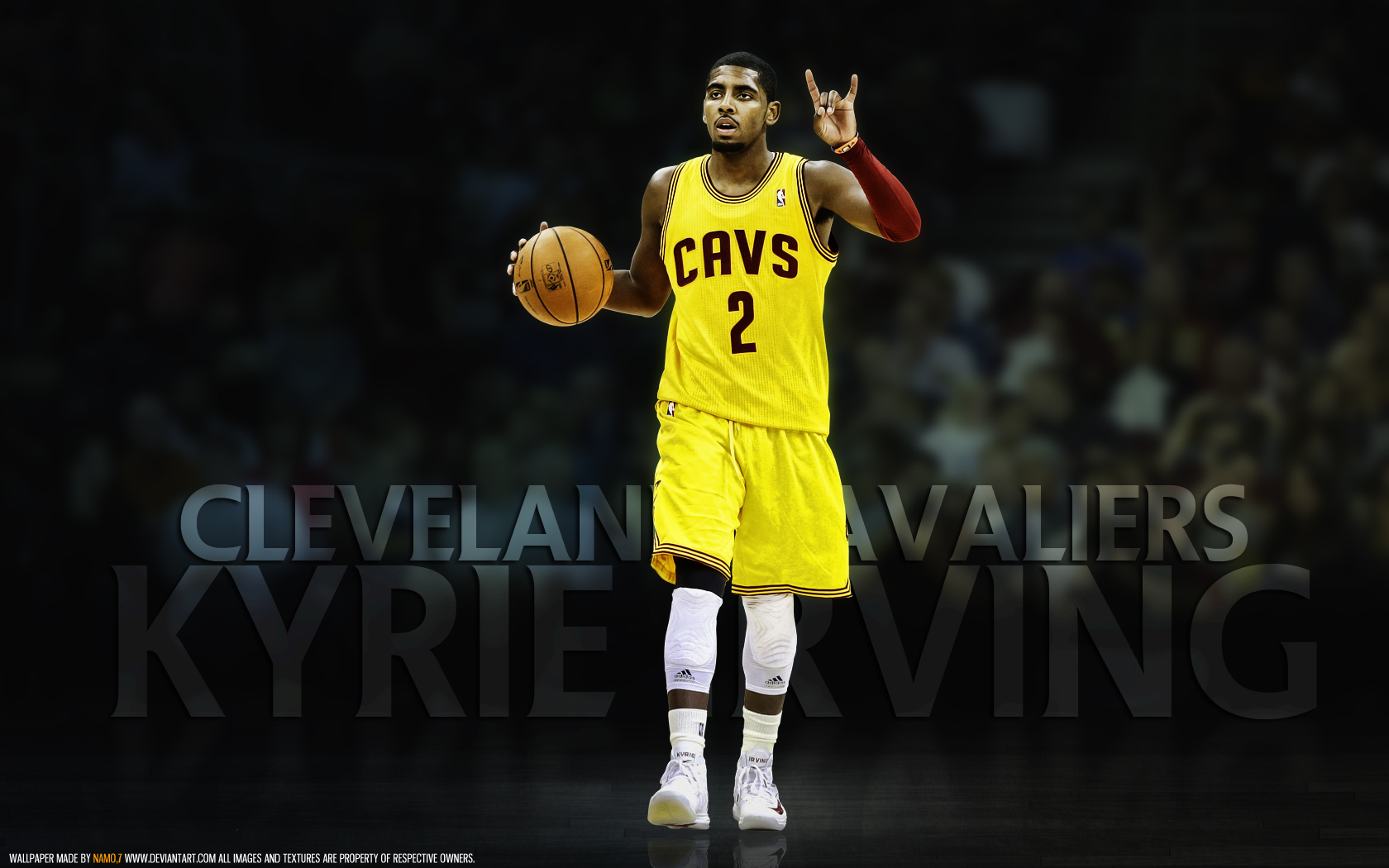 Kyrie Irving Cleveland Cavaliers By Namo 445578gfx On