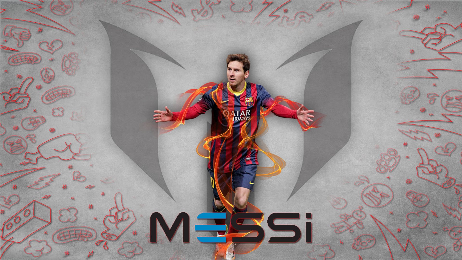 Messi Power Wallpaper Players Teams Leagues