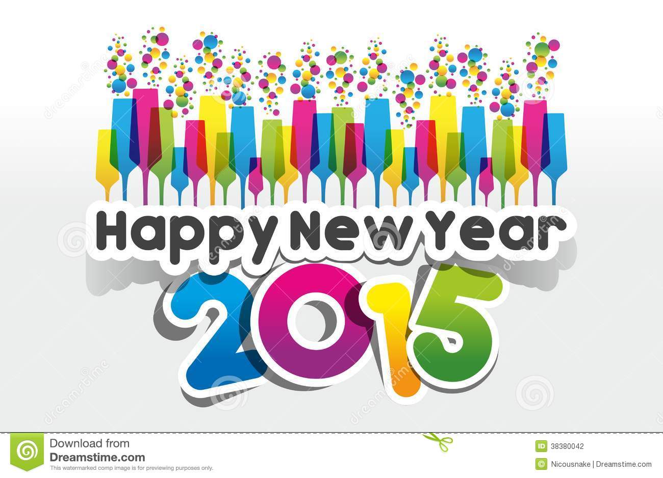 Happy New Year Greetings Wide Wallpaper Puter