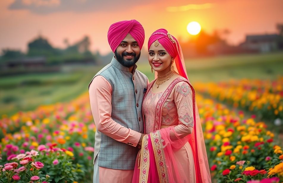 Punjabi Couples Wallpaper