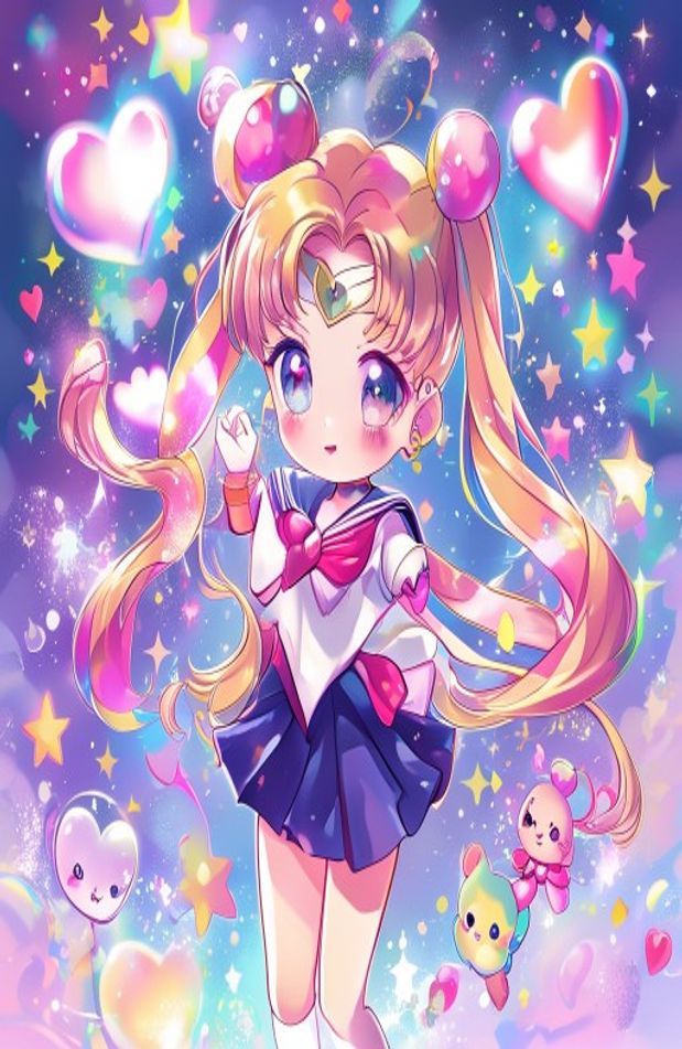 Kawaii Sailor Moon Wallpaper