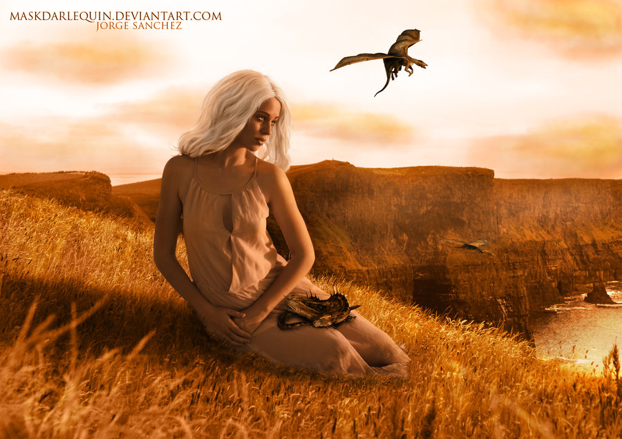 Khaleesi Mother Of Dragons By Maskdarlequin