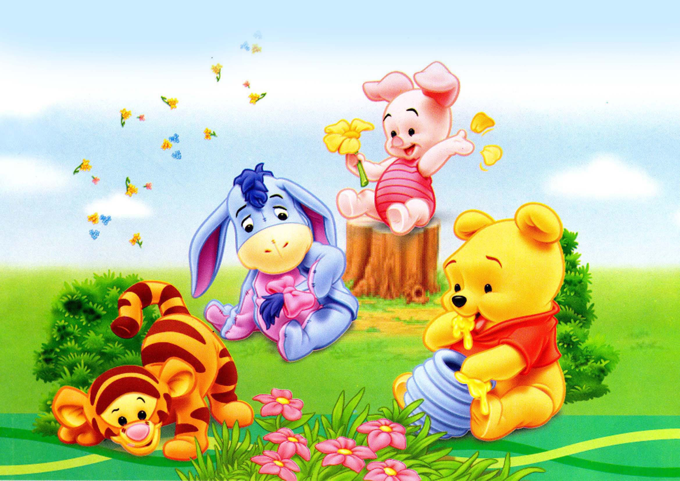 Winnie the Pooh Background Wallpapers WIN10 THEMES