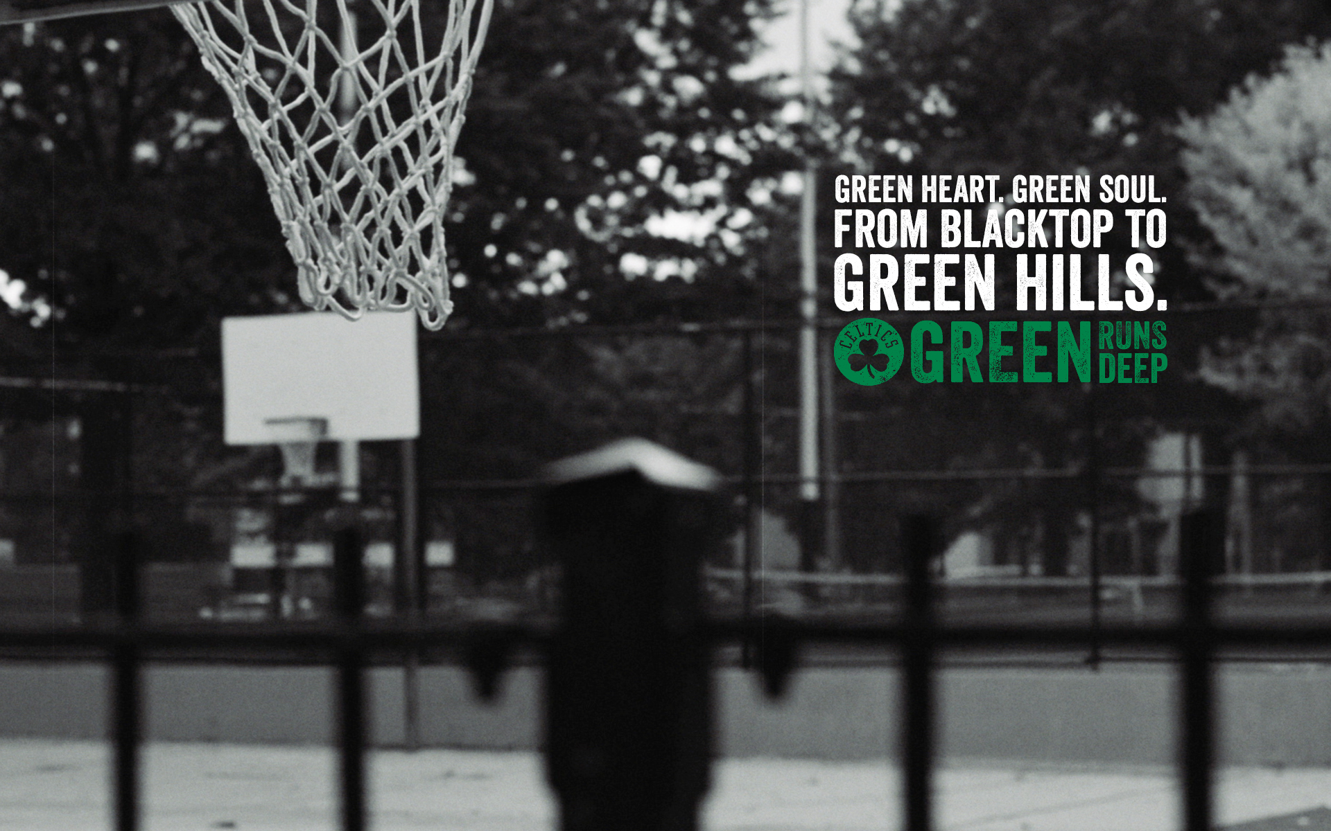 FROM BLACKTOP TO GREEN HILLS