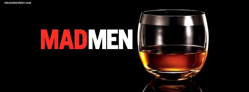 Mad Men Whiskey Glass Cover
