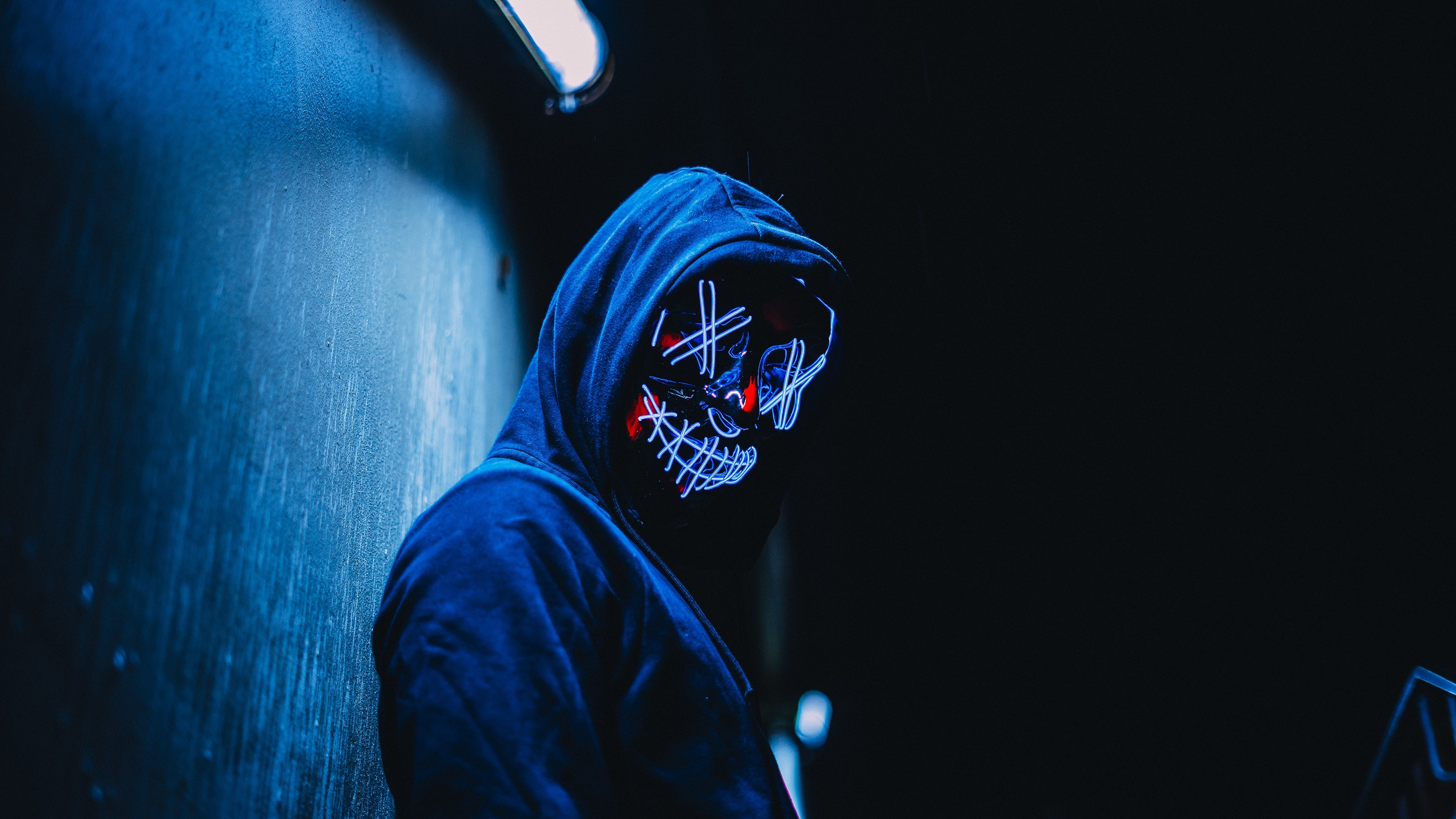 Hoodie Mask Guy 4k HD Wallpaper Image Photos And Picture