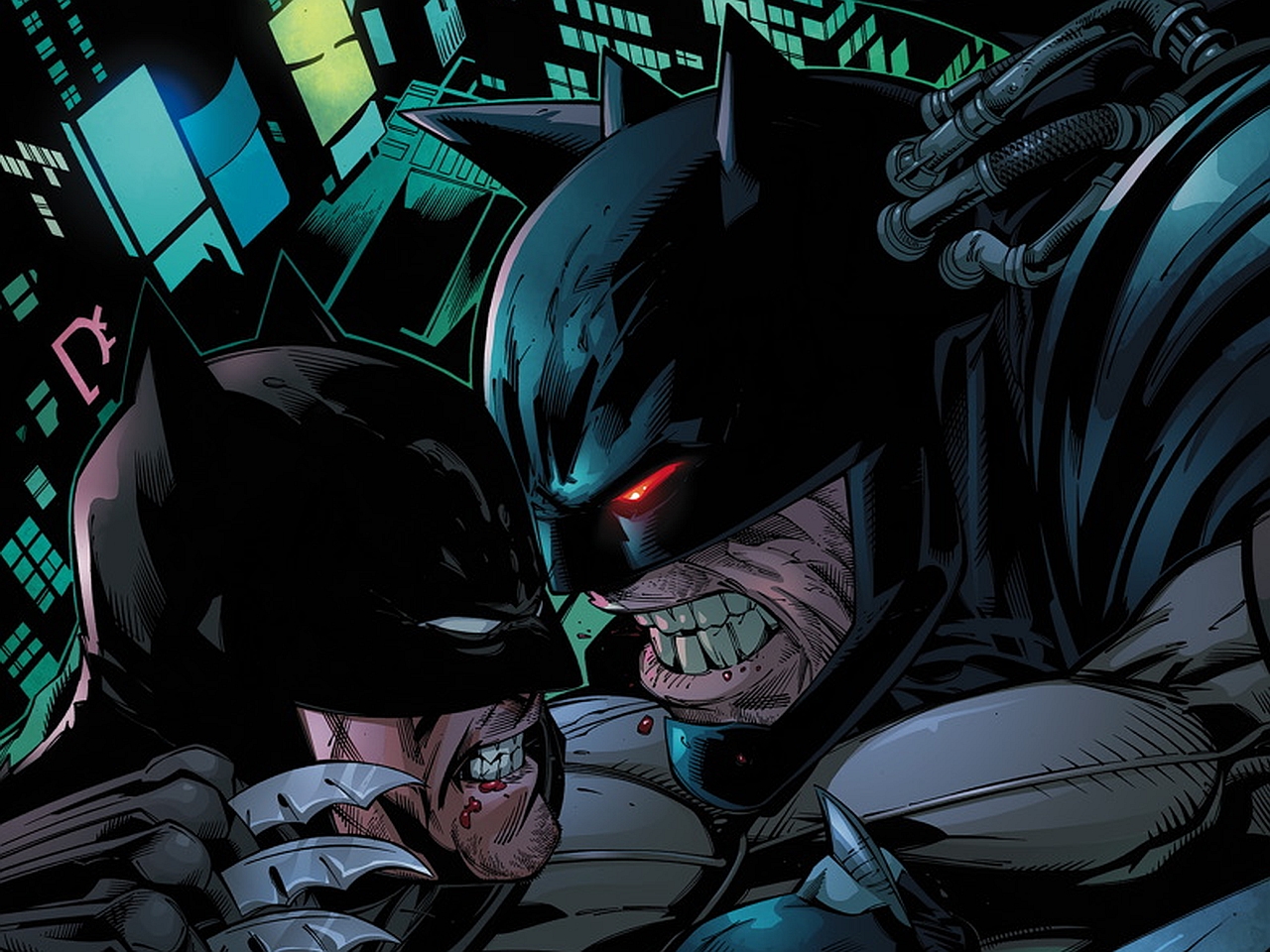 Forever Evil Aftermath Batman Vs Bane HD Wallpapers Backgrounds