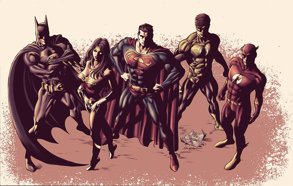 Justice League of America by Maiolo on