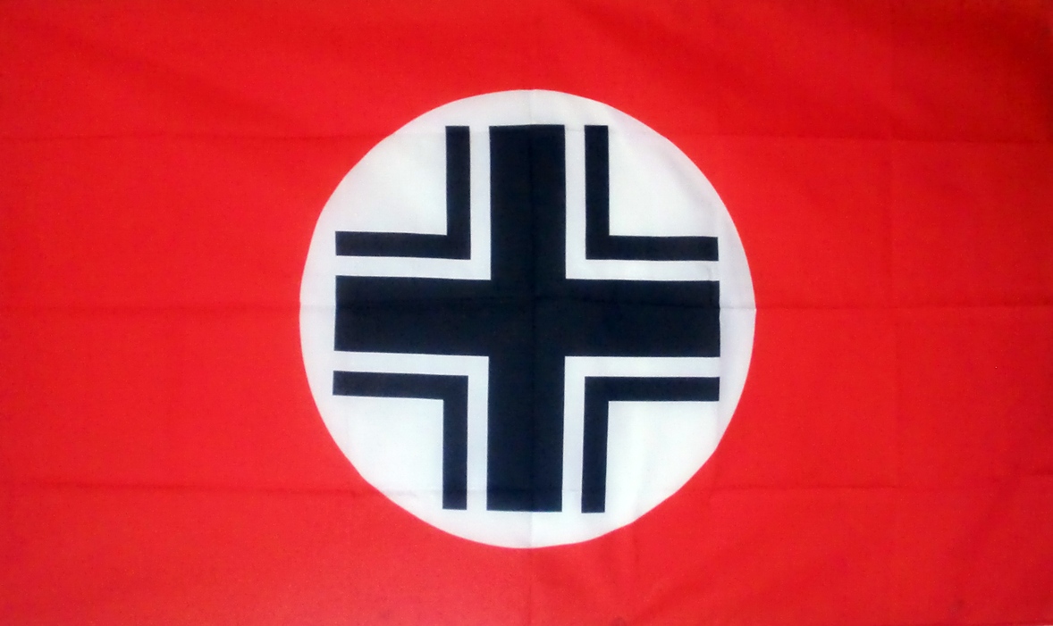 German Ww2 Balkenkreuz Nazi X Flag