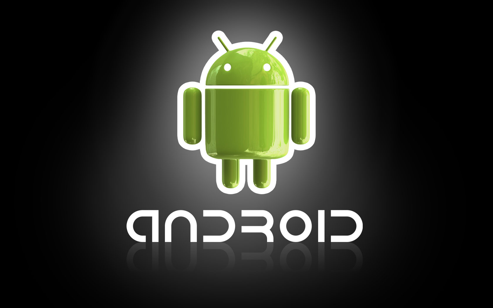 Android logo black blue | wallpaper.sc SmartPhone