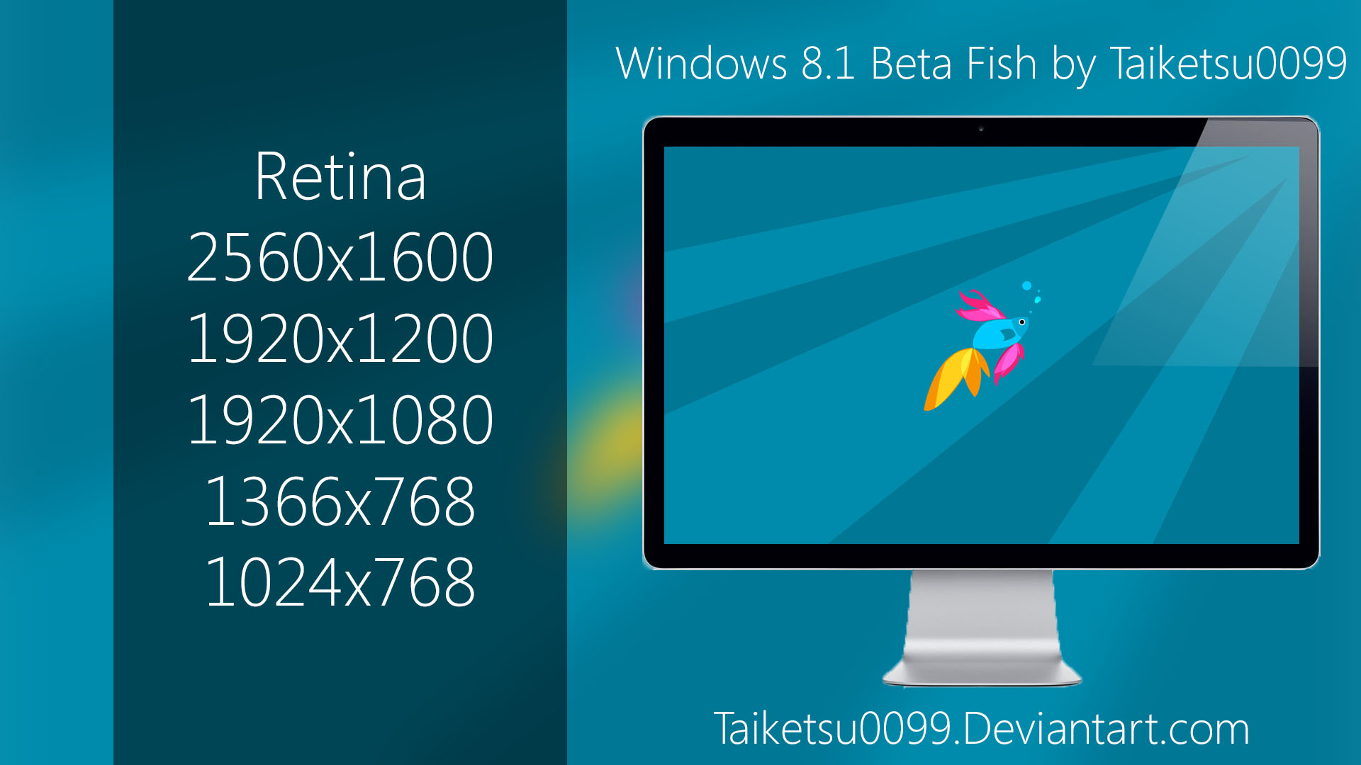 Windows Beta Fish By Taiketsu0099