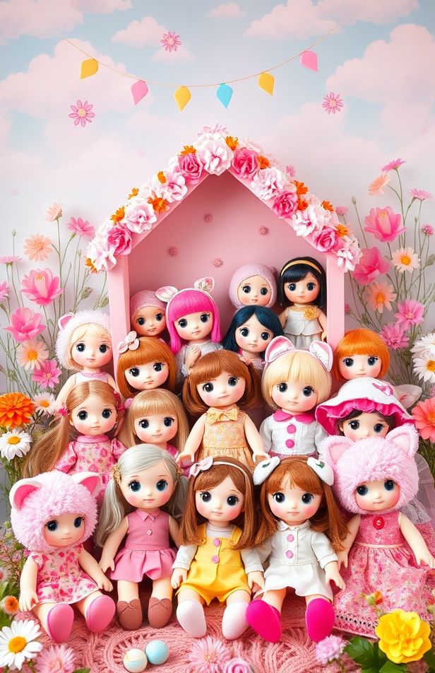 Cute Dolls Wallpaper