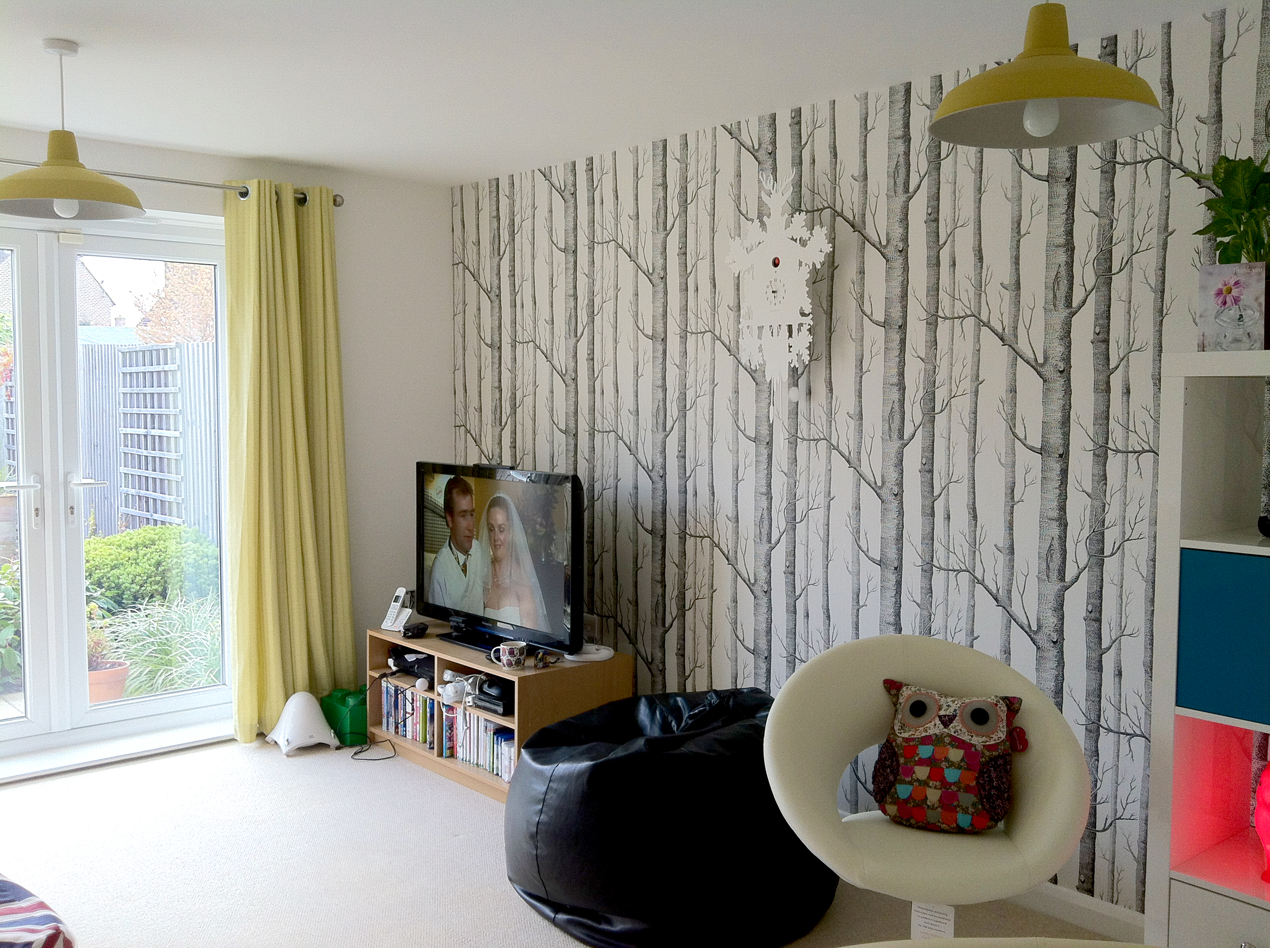 Cole And Son Birch Trees Wallpaper Hall