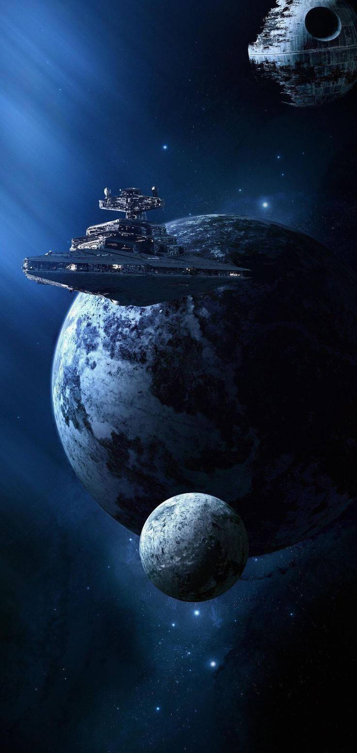 Star Destroyer Wars 4k iPhone Wallpaper