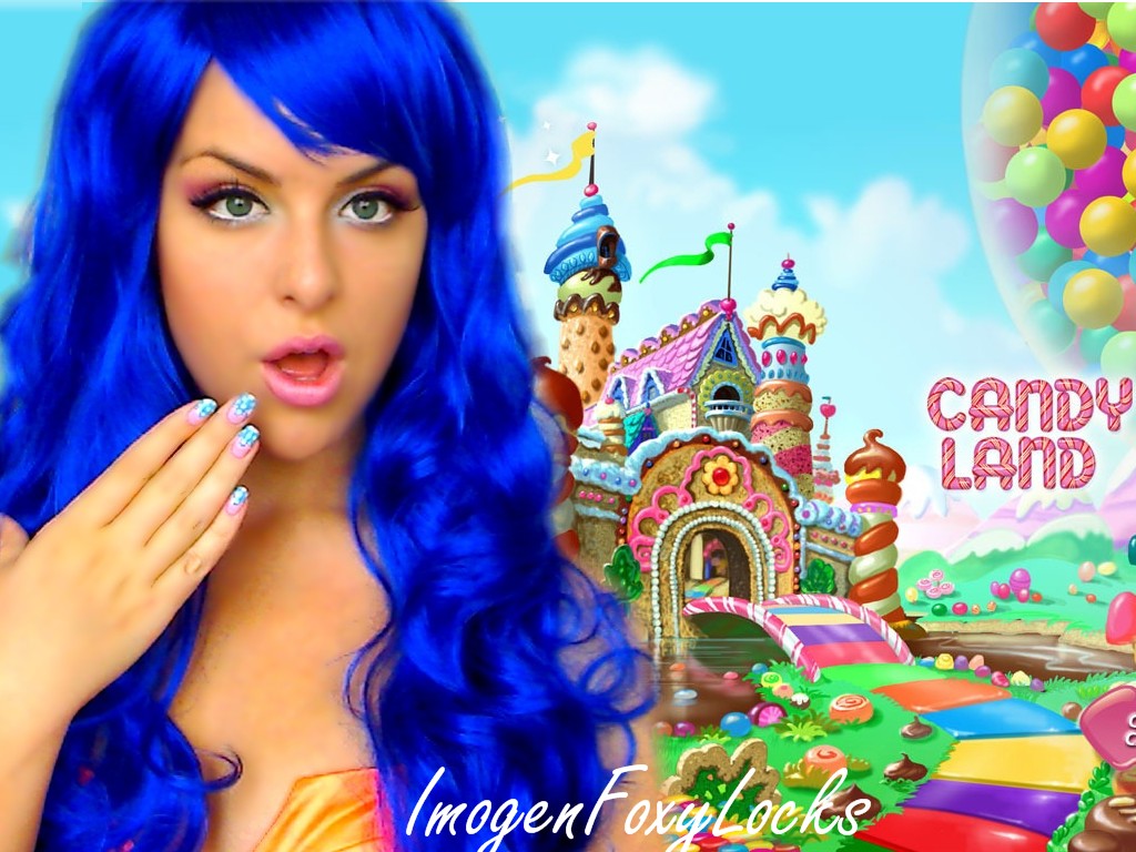 Imogen Foxy Locks Katy Perry California Gurls Music Video Inspired