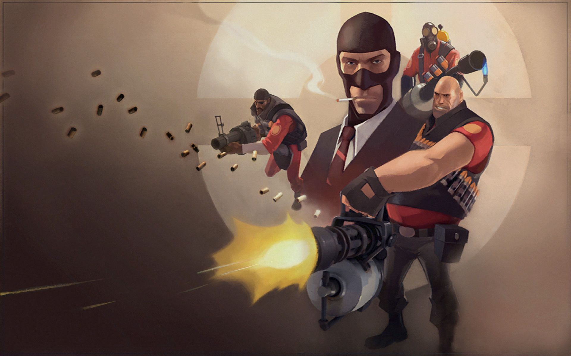 Team Fortress Wallpaper On