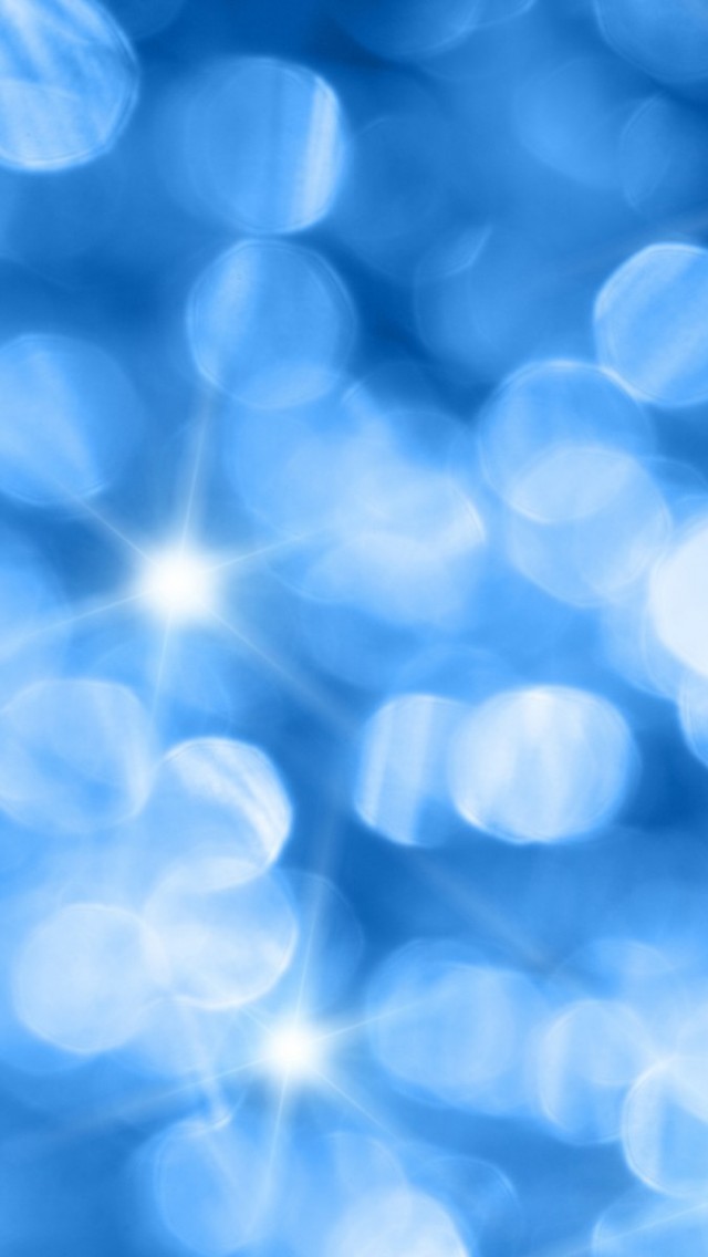 Bright Blue Light iPhone Wallpaper Background And