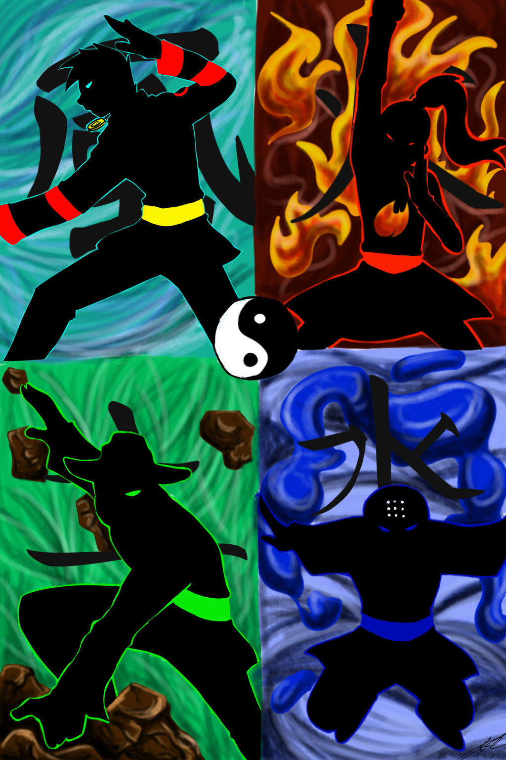 Xiaolin Elements By Sassyjaeger