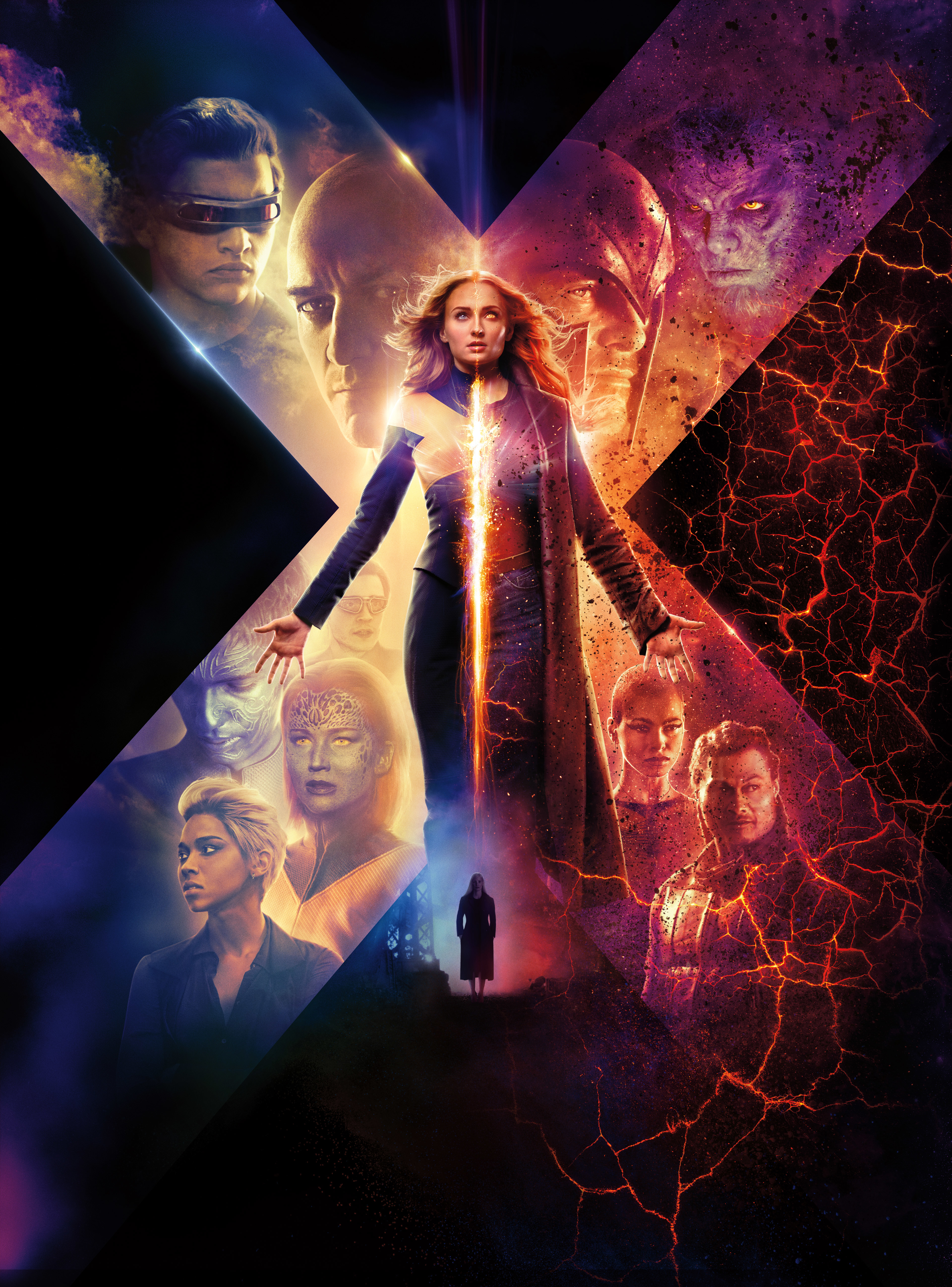 Free download X Men Dark Phoenix 2019 Movie New Poster Wallpaper HD Movies  4K [3840x5189] for your Desktop, Mobile & Tablet | Explore 60+ X-Men Movie  Wallpapers | X Men Storm Wallpaper,