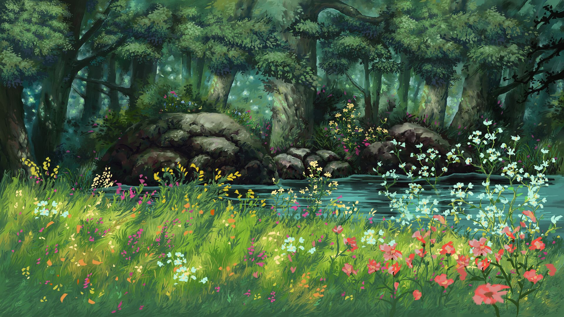 Studio Ghibli Scenery Wallpaper