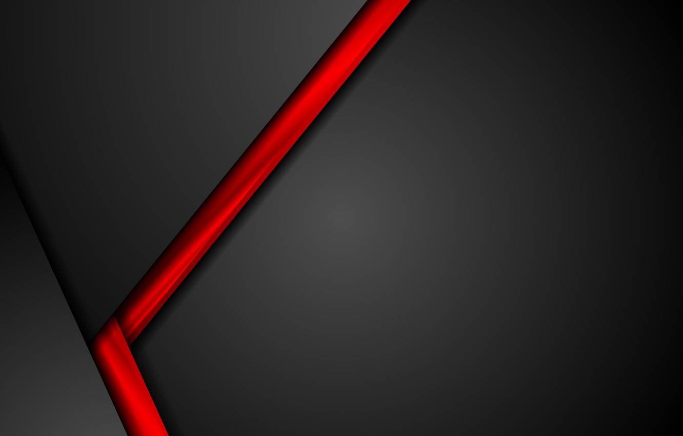 Wallpaper Abstract Red Black Design Color Material Vector