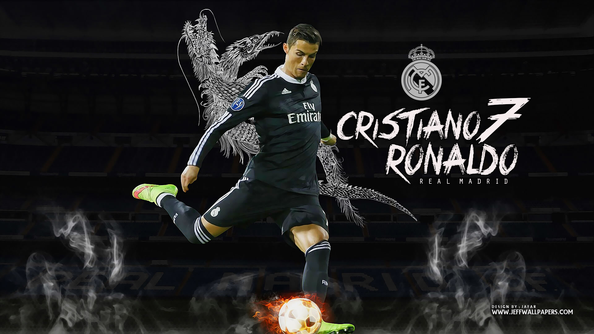 Ronaldo Real Madrid Wallpaper By Jafarjeef Cristiano