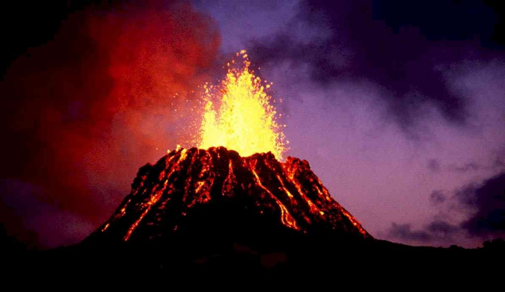Hawaiian Volcanoes Famous In Hawaii