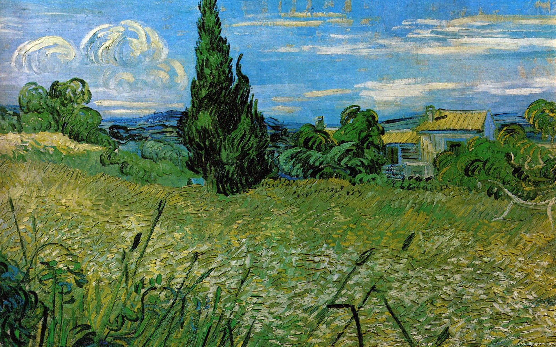 Vincent Van Gogh Wallpaper Painting