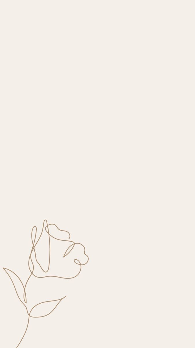 Minimalist Flower Wallpaper