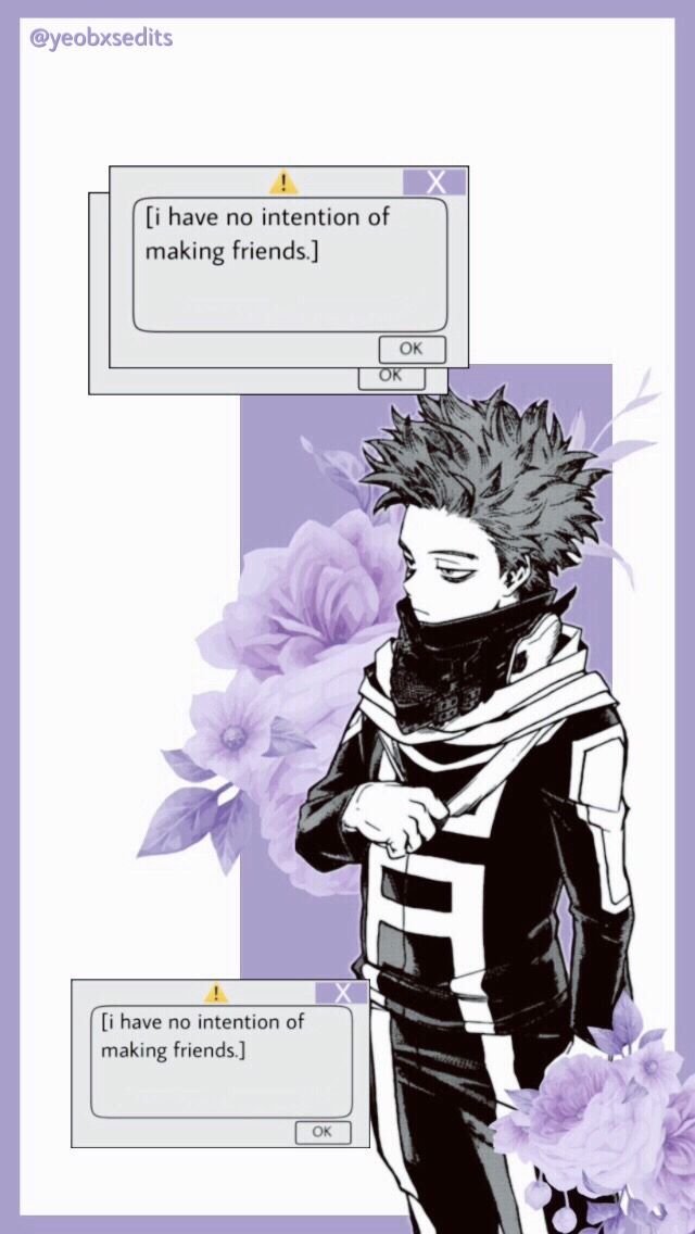 Bnha Wallpaper And Aesthetics Hitoshi Shinsou Wattpad