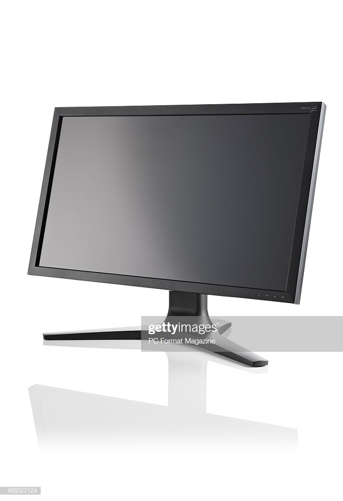 A Sonic Vp2772 Led Monitor Photographed On White Background