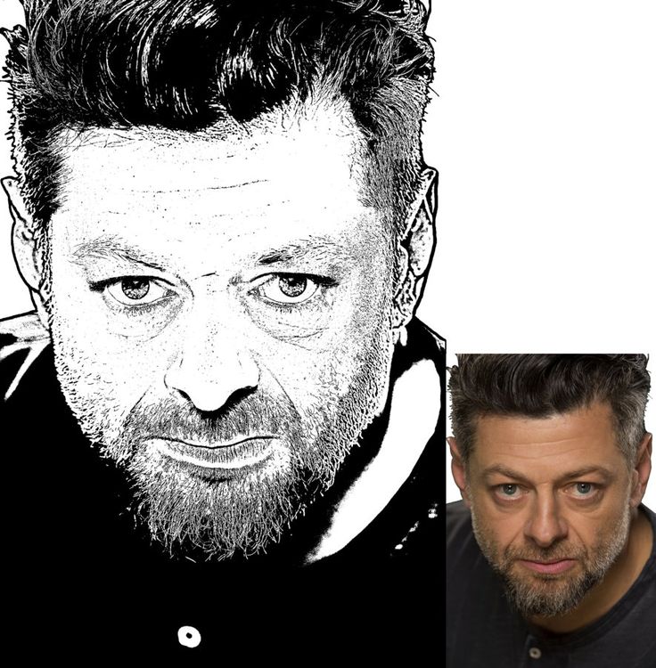 Andy Serkis Portrait By Leoelectronix Wallpaper