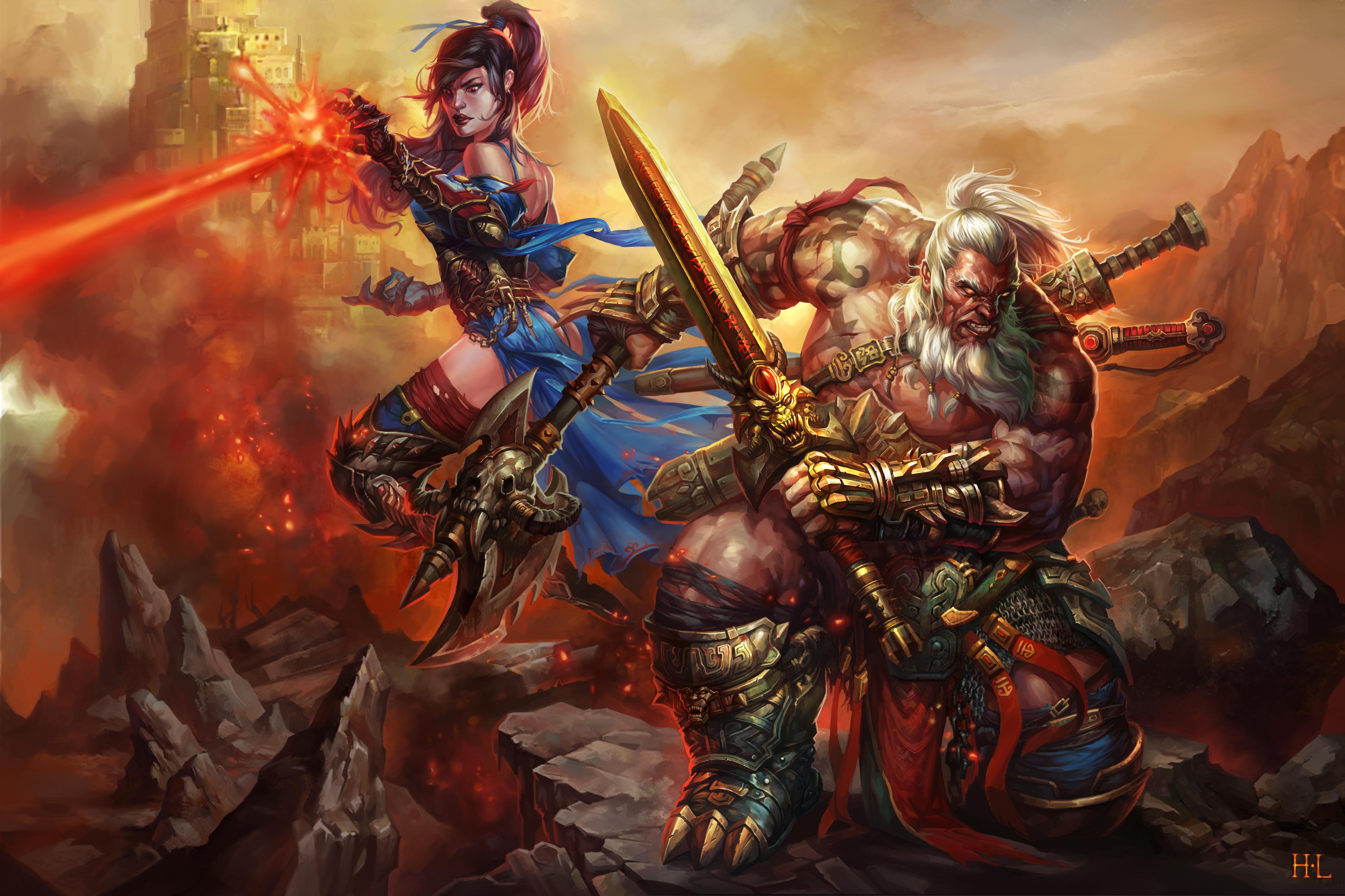 Video Game Diablo Iii 4k Ultra HD Wallpaper By Hualu