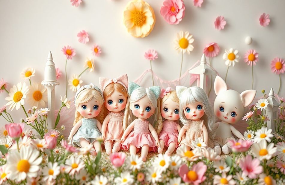 Cute Dolls Wallpaper