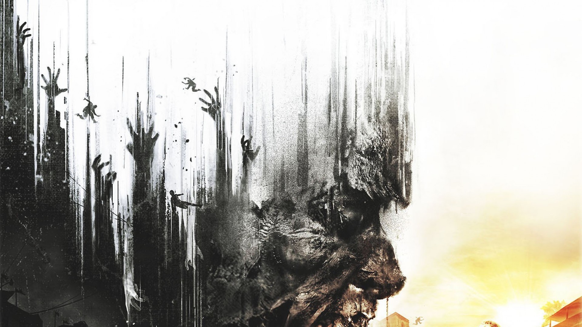 Dying Light Dark Zombie F Wallpaper Background