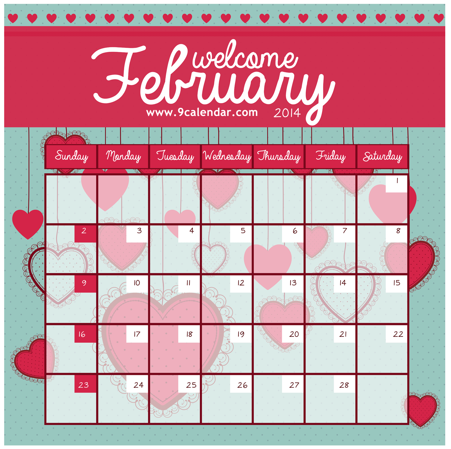 Of This Month Some Mind Blowing February Calendar Designs Are