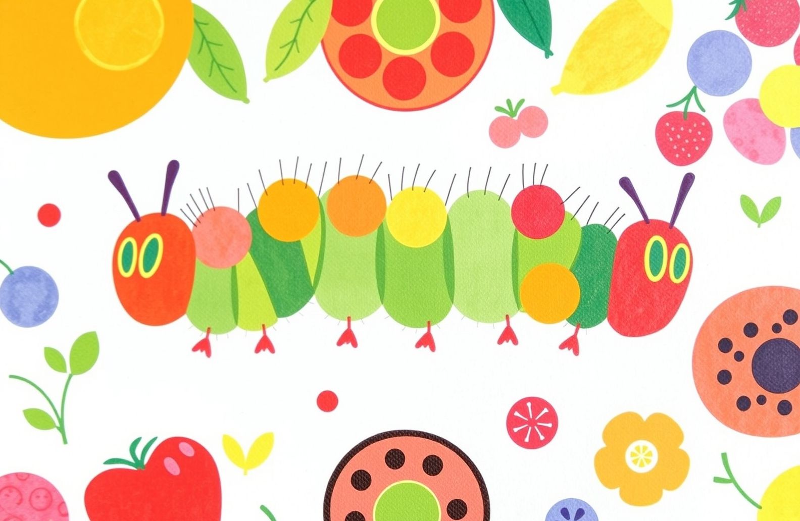 The Very Hungry Caterpillar Wallpaper