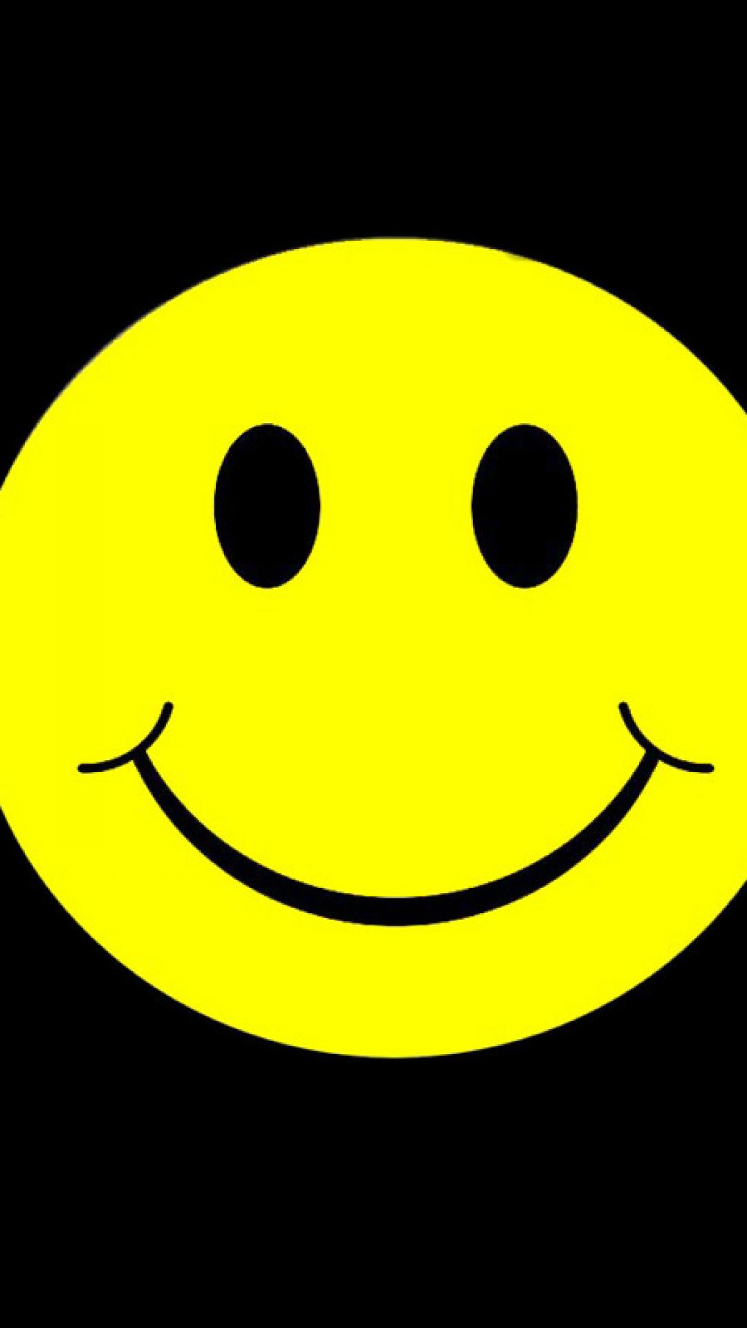 happy smiley face faces black background acid house Q2CD 1080x1920