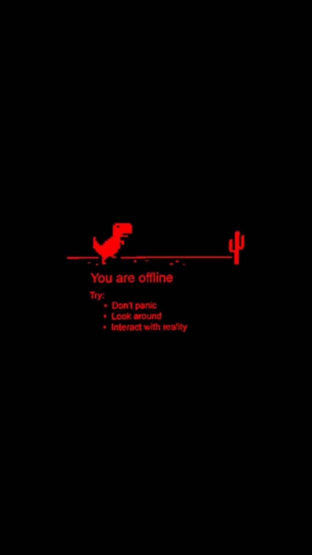 You Are Offline Dope iPhone Wallpaper