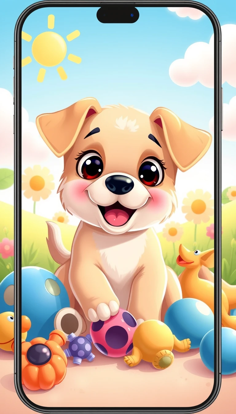 Cute Dog Phone Wallpaper