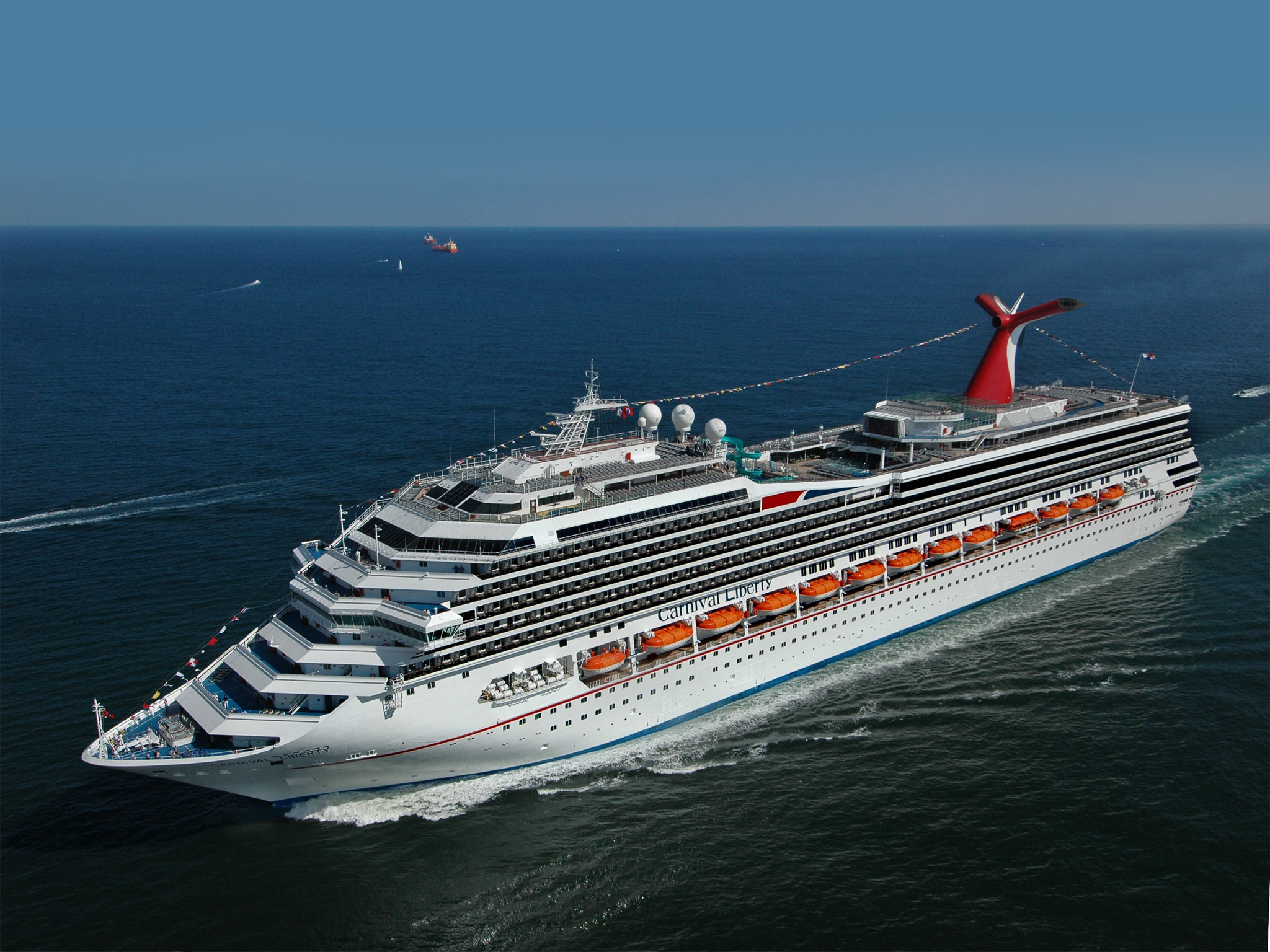 Wallpaper Carnival Liberty Carnival cruise ship ship ocean desktop