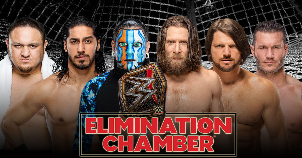 Elimination Chamber Full Match Card