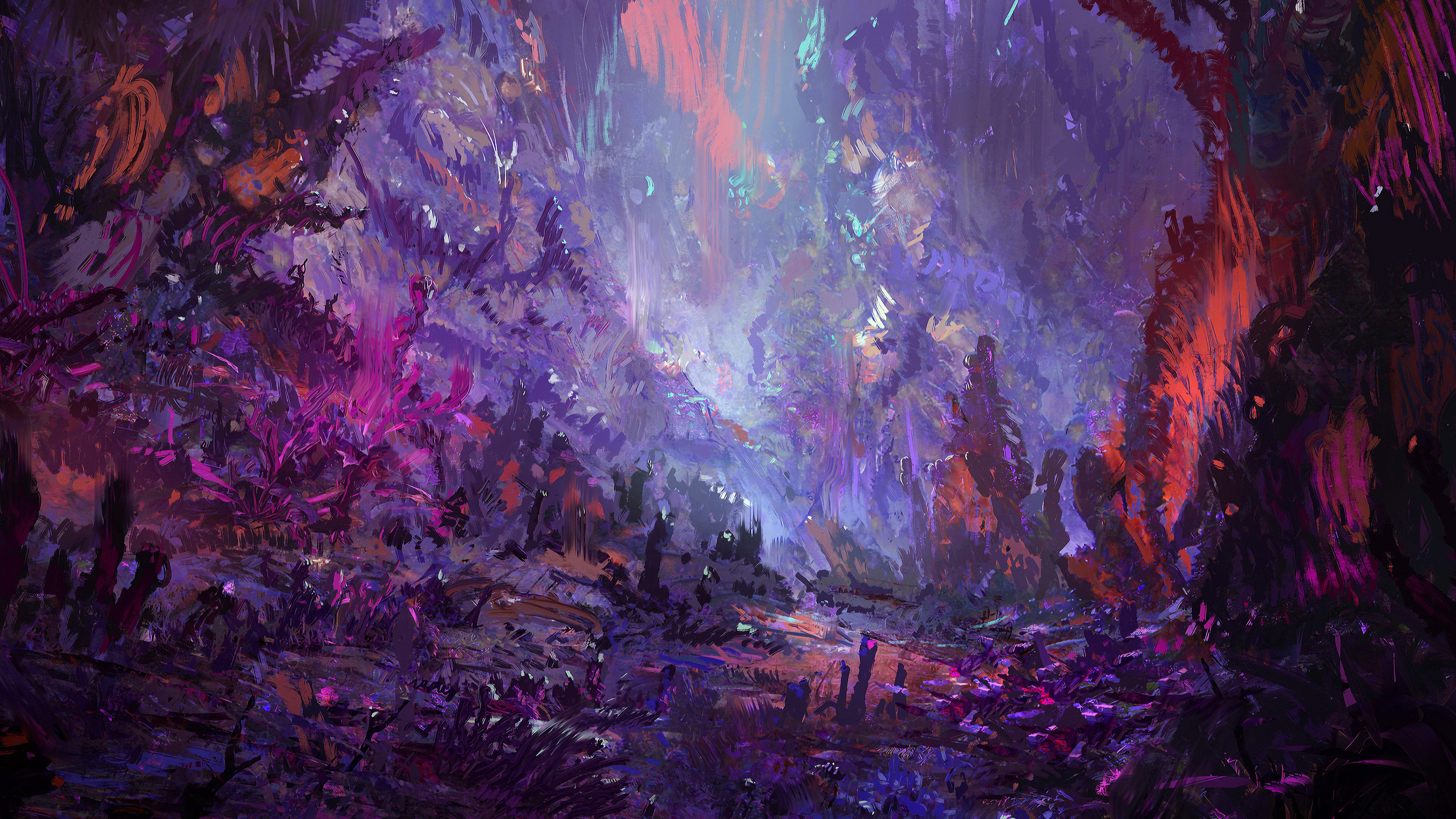 Illustration Digital Art Science Fiction Cyberpunk 4k HD Wallpaper
