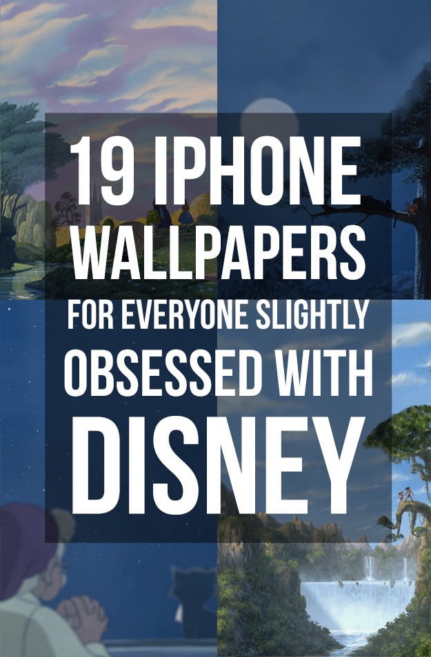Hey Disney Fans Please Enjoy These Gorgeous iPhone Wallpaper