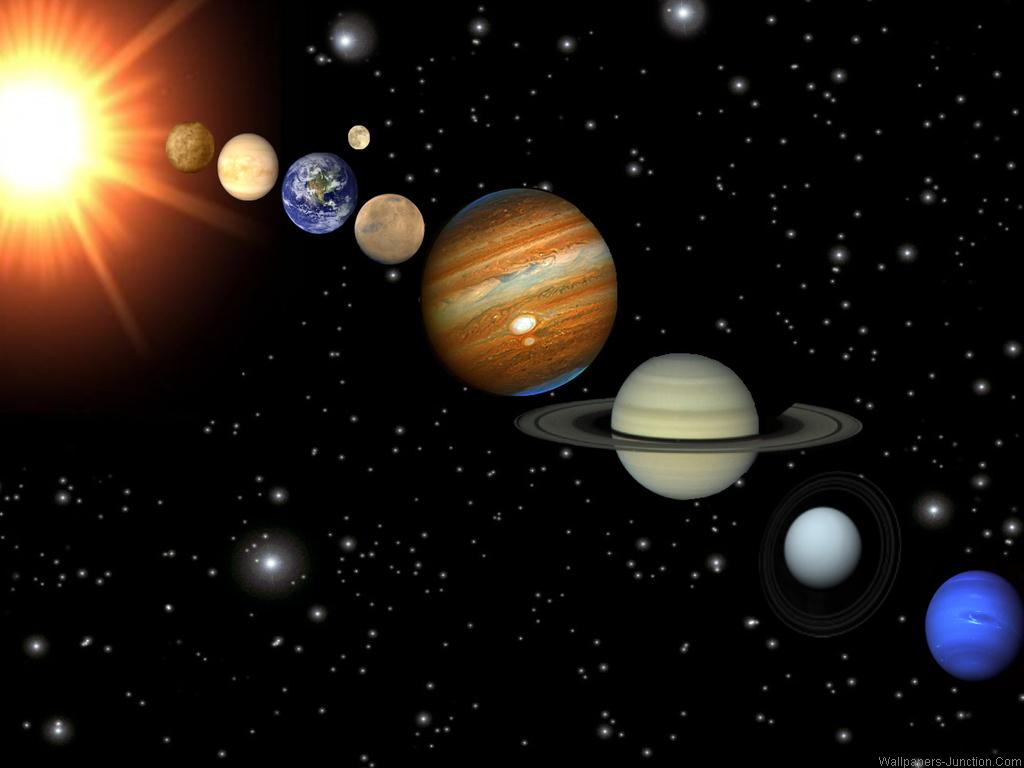 Solar System Desktop Wallpaper