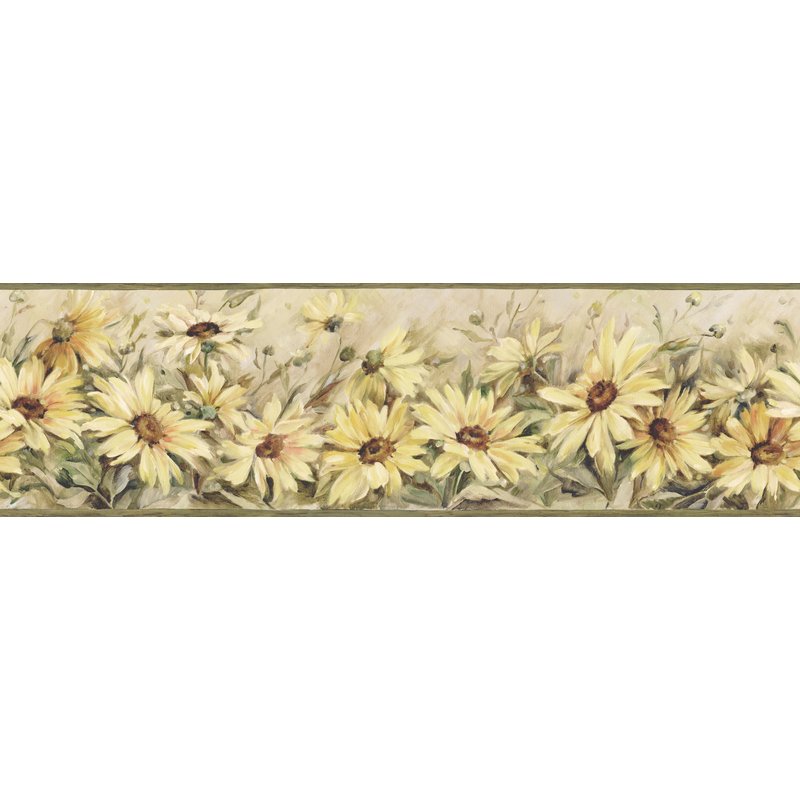 Free download Brewster Home Fashions The Cottage Regal Sunflowers 15 x