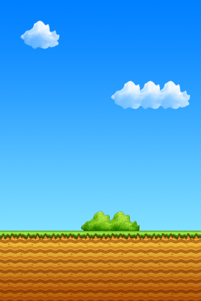 Super Mario Bros iPhone Wallpaper