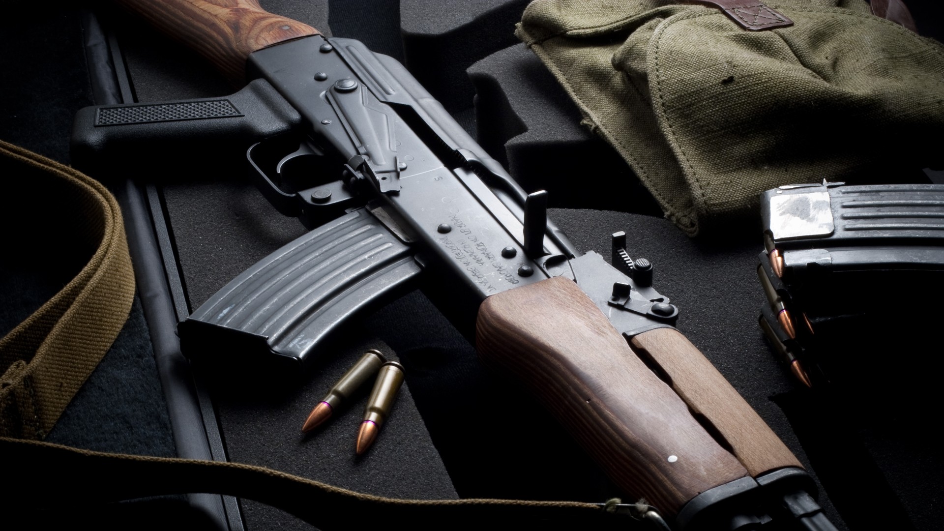 Guns Ak Kalashnikov HD Wallpaper Triskelion Tactical